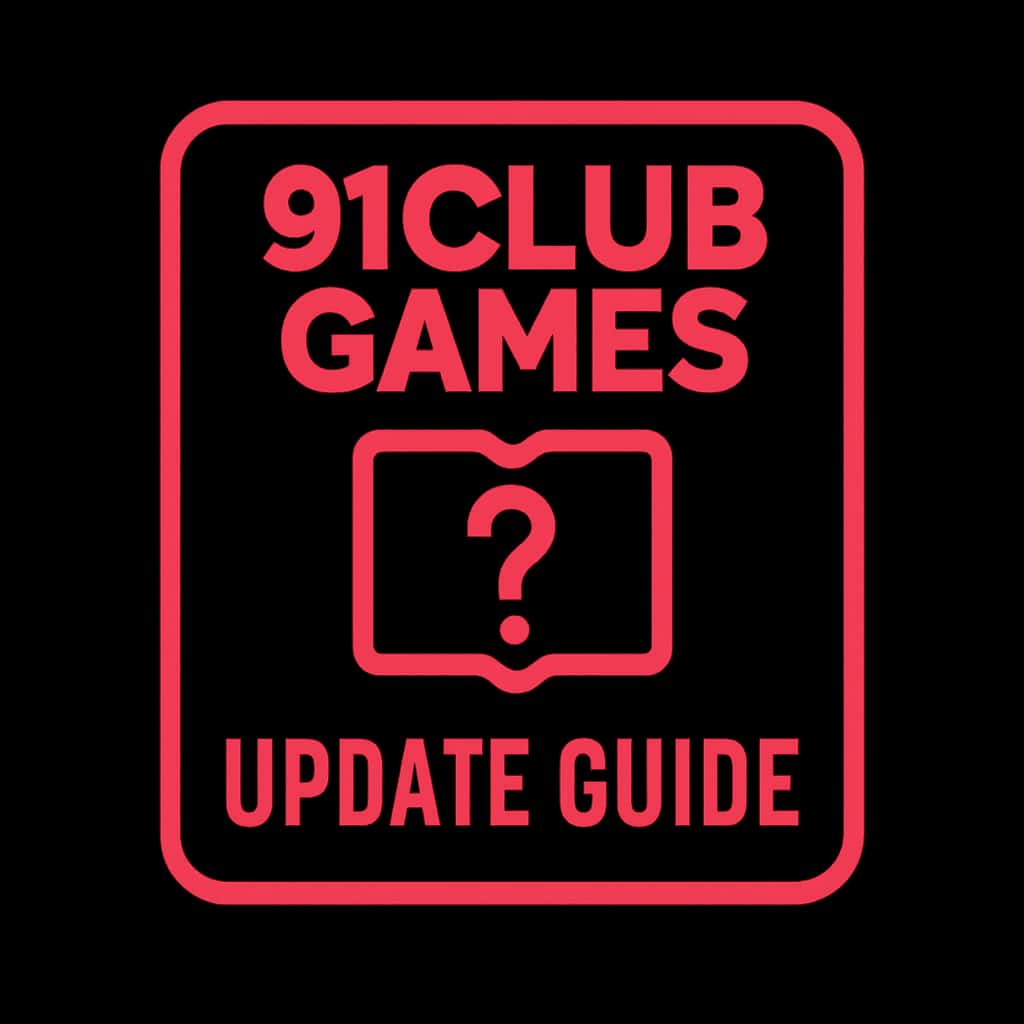 Icon representing 91Club Games Update Guide.
