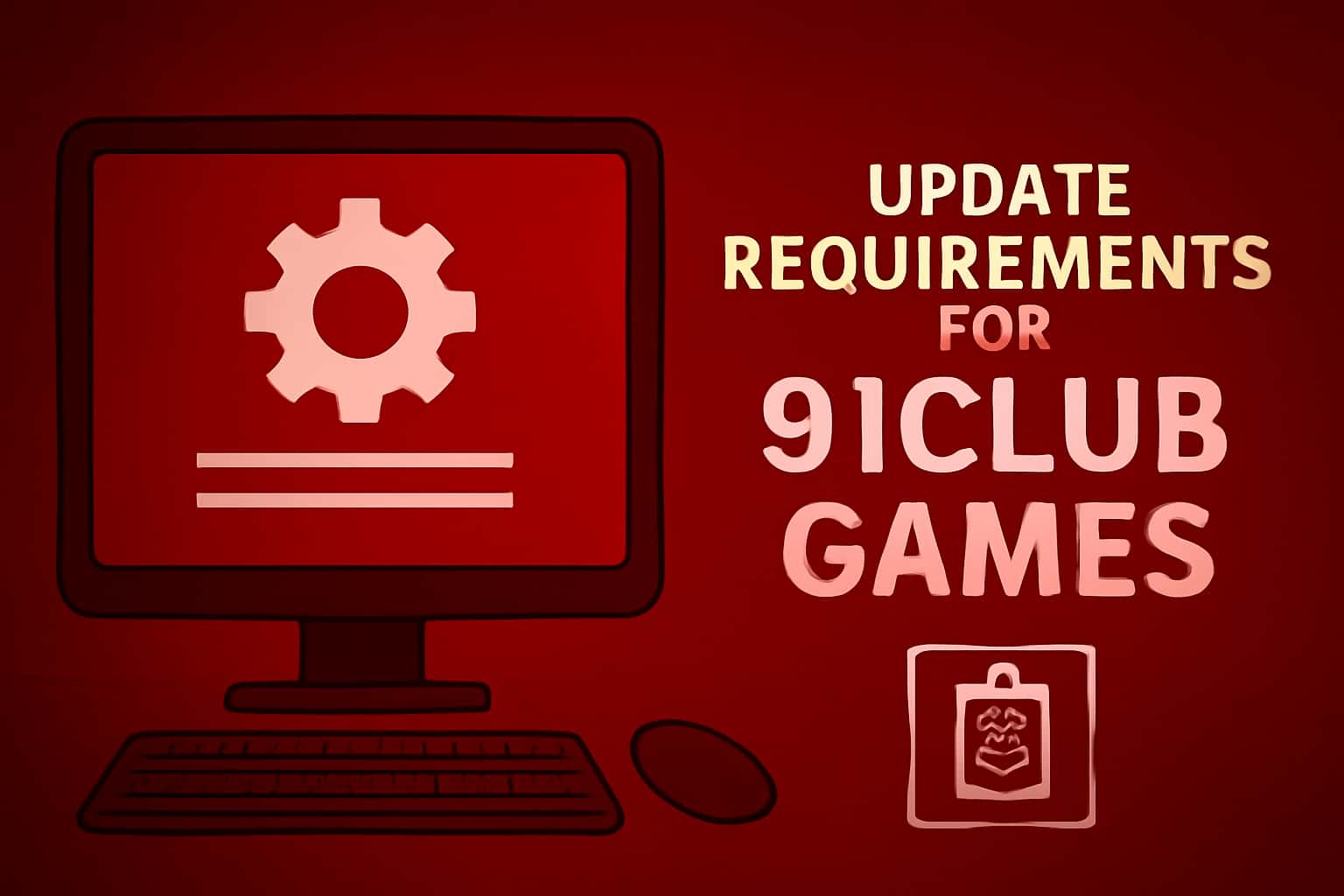 An informative visual representation of the update requirements for 91Club Games.