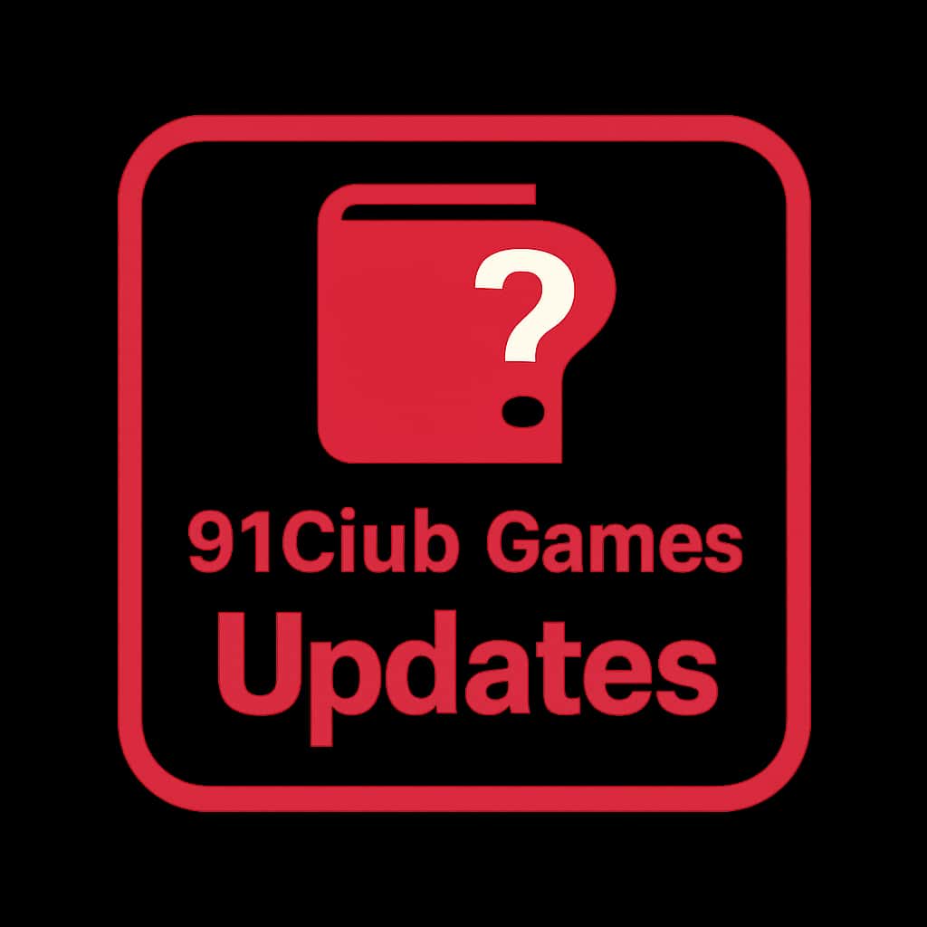 A badge representing 91Club Games Updates.